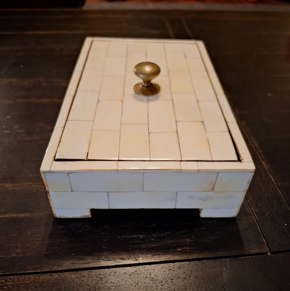 Bone and Brass Box